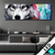 Led Bild Wolf Mit Bunten Farbspritzern Panorama Produktvorschau
