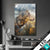 Led Bild Wolf Wald No 2 Hochformat Produktvorschau
