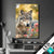 Led Bild Wolfsblick Im Fruehling Hochformat Produktvorschau