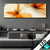 Led Bild Zarte Blueten In Orange Panorama Produktvorschau