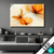 Led Bild Zarte Blueten In Orange Querformat Produktvorschau