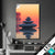 Led Bild Zen Steine Sonnenuntergang Hochformat Produktvorschau