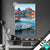 Led Glasbild Abendszene Mit Bergen Und See Hochformat Produktvorschau