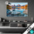 Led Glasbild Abendszene Mit Bergen Und See Querformat Produktvorschau
