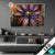 Led Glasbild Abstrakte Blume In Orange Lila Querformat Produktvorschau