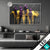 Led Glasbild Abstrakte Lavendel Kunst Querformat Produktvorschau