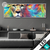 Led Glasbild Abstrakter Loewenkopf Panorama Produktvorschau