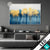 Led Glasbild Abstrakter Wald Blau Gold Querformat Produktvorschau