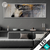 Led Glasbild Abstrakter Wolf In Gold Und Grau Panorama Produktvorschau