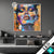 Led Glasbild Abstraktes Frauenportraet Dilara Quadrat Produktvorschau
