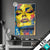 Led Glasbild Abstraktes Frauenportraet Gloria Hochformat Produktvorschau