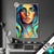 Led Glasbild Abstraktes Frauenportraet Hydra Hochformat Produktvorschau