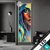Led Glasbild Abstraktes Frauenportraet Hydra Schmal Produktvorschau