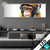 Led Glasbild Affe Mit Kopfhoerern Brille Panorama Produktvorschau