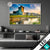 Led Glasbild Alte Burg Mit See Querformat Produktvorschau