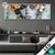Led Glasbild Angelina Frau Mit Blumen Im Haar Panorama Produktvorschau