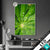 Led Glasbild Blatt Mit Wassertropfen Hochformat Produktvorschau