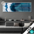 Led Glasbild Blauer Achat Panorama Produktvorschau