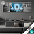 Led Glasbild Blauer Oldtimer Panorama Produktvorschau