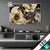 Led Glasbild Blueten Gold Weiss Schwarz Querformat Produktvorschau