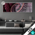 Led Glasbild Blueten Spirale Panorama Produktvorschau