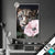 Led Glasbild Blumen Und Raubkatzenmagie Hochformat Produktvorschau