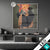 Led Glasbild Blumenportrait Einer Frau Quadrat Produktvorschau
