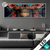 Led Glasbild Blumenschaedel Schwarz Panorama Produktvorschau