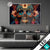 Led Glasbild Blumenschaedel Schwarz Querformat Produktvorschau
