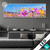 Led Glasbild Blumenwiese Unter Blauem Himmel Panorama Produktvorschau