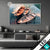 Led Glasbild Boote Im Bergsee Querformat Produktvorschau
