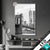 Led Glasbild Brooklyn Bridge Schwarzweiss Hochformat Produktvorschau