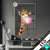 Led Glasbild Bubble Gum Giraffe Hochformat Produktvorschau
