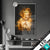 Led Glasbild Buddha Golden Splash Hochformat Produktvorschau