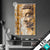 Led Glasbild Buddha Statue Im Goldenen Bambus Hochformat Produktvorschau