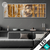 Led Glasbild Buddha Statue Im Goldenen Bambus Panorama Produktvorschau