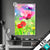 Led Glasbild Bunte Mohnblumen Hochformat Produktvorschau