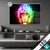 Led Glasbild Bunter Feuer Affe Querformat Produktvorschau