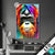 Led Glasbild Bunter Orang Utan Hochformat Produktvorschau