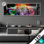 Led Glasbild Bunter Stier Schwarz Panorama Produktvorschau