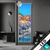 Led Glasbild Buntes Dorf Manarola Schmal Produktvorschau