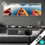 Led Glasbild Drei Boote Panorama Produktvorschau
