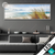 Led Glasbild Duenenlandschaft Mit Meerblick Panorama Produktvorschau