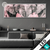 Led Glasbild Elefanten Harmonie In Pastell Panorama Produktvorschau
