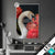Led Glasbild Eleganter Schwan Mit Blumen Hochformat Produktvorschau