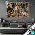 Led Glasbild Eule Und Goldene Blaetter Querformat Produktvorschau