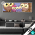 Led Glasbild Eulenfamilie Panorama Produktvorschau