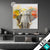 Led Glasbild Farbenexplosion Mit Elefant Quadrat Produktvorschau