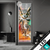 Led Glasbild Farbenexplosion Mit Eule Schmal Produktvorschau