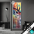 Led Glasbild Farbenfrohes Hirschportraet Schmal Produktvorschau